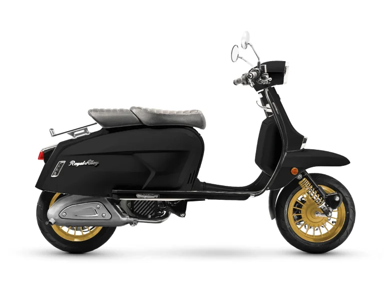 Royal Alloy GP 125 SE in Bright Black and Gold