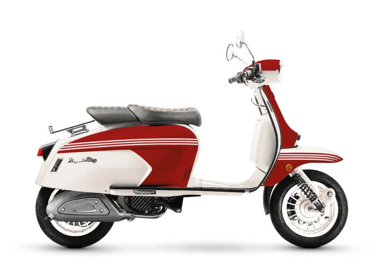 Royal Alloy GP 125 SE in Regency Red and Ivory