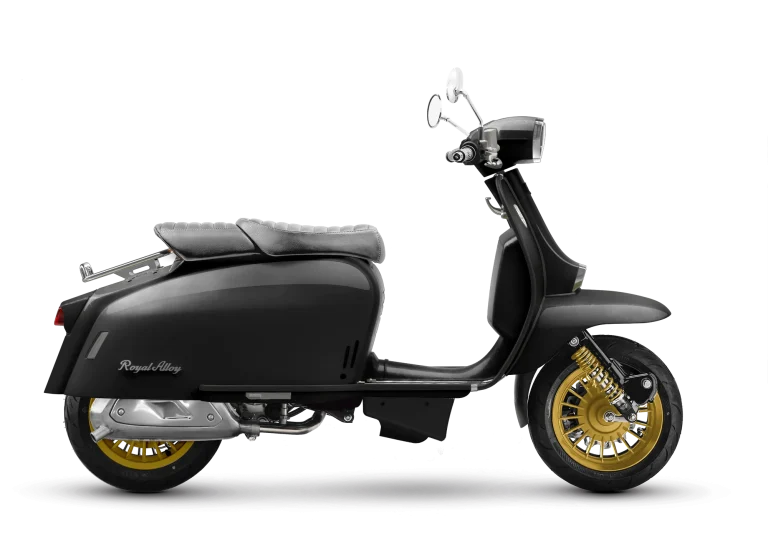 Royal Alloy GP 350 MT in Black and Gold