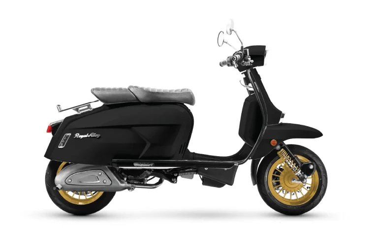 Royal Alloy GP 350 SE in Bright Black and Gold