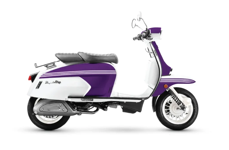 Royal Alloy GP 350 SE in Purple Passion and Ivory