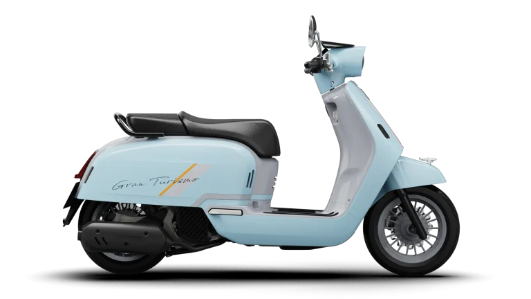Royal Alloy GT2 160 Round Lamp in Ocean Blue