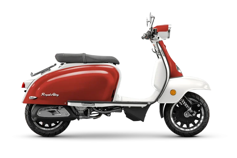 Royal Alloy TG 350 in Red and Ivory